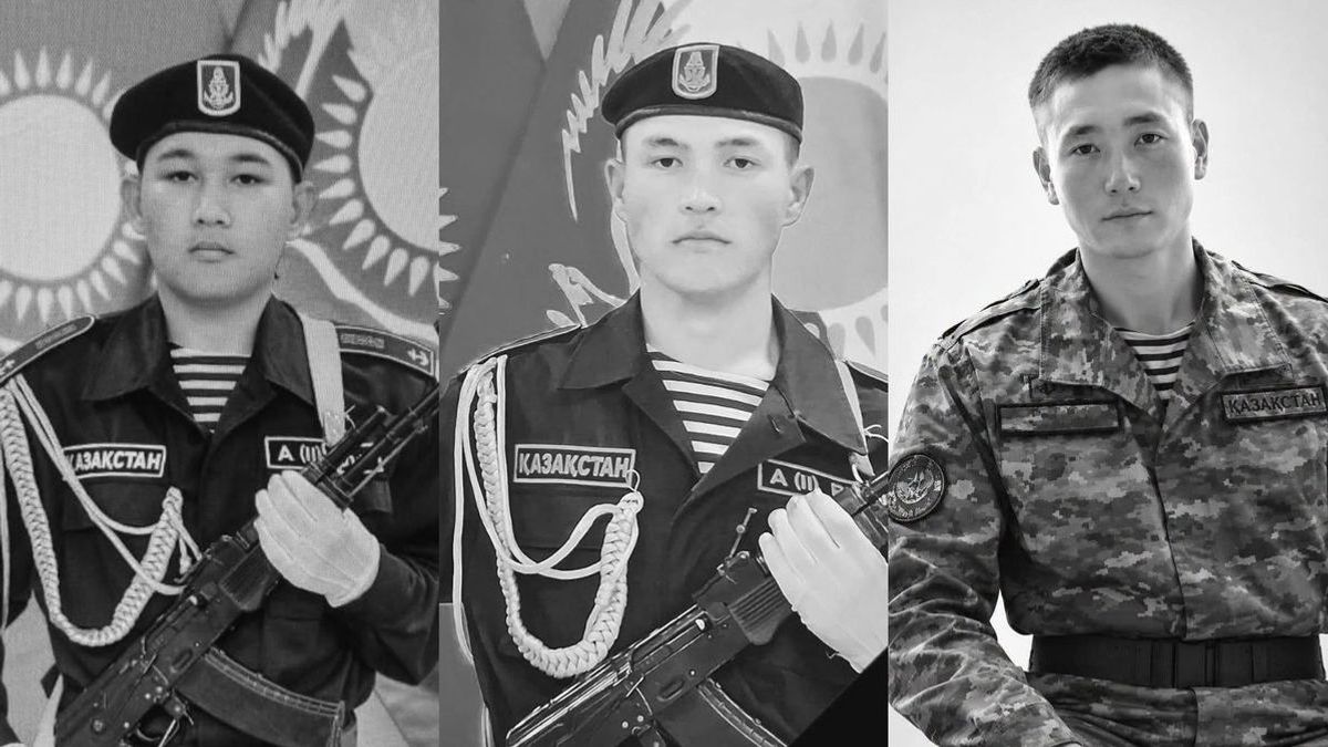 Маңғыстауда қаза тапқан үш әскери қызметшінің денесі арнайы рейспен Оралға жеткізілді
